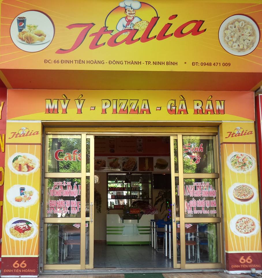 Cửa hàng Pizza Ninh Bình tại 66 Đinh Tiên Hoàng - Ninh Bình