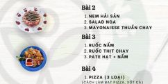 Lớp chay kinh doanh menu 2 