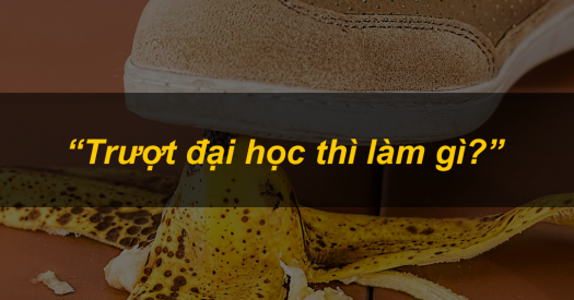 Trượt đại học thì làm gì?