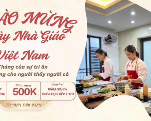 🌟🎉 ƯU ĐÃI 20/11 GÂY CHẤN ĐỘNG DÀNH RIÊNG CHO THẦY CÔ – LẦN ĐẦU TIÊN TẠI EZCOOKING 🎉🌟