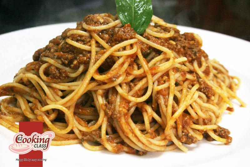 Làm mỳ ý spaghetti đơn giản tại nhà chuẩn vị